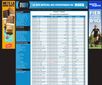 Sportetudiant-Stats.com(Site officiel des calendriers) Screenshot