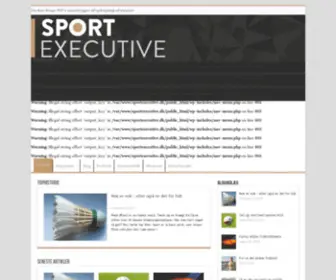 Sportexecutive.dk(Sport Executive) Screenshot