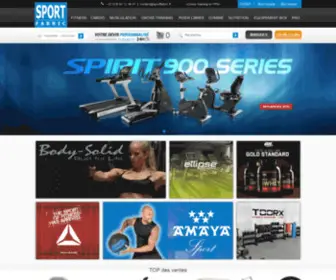 Sportfabric.fr(Spécialiste) Screenshot