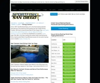 Sportfishsandiego.com(San Diego Fishing Charters) Screenshot