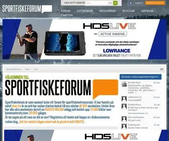 Sportfiskeforum.se(Sportfiskeforum) Screenshot