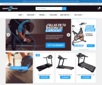 Sportfitnesscali.co(Tienda de artículos deportivos en la ciudad de Cali) Screenshot