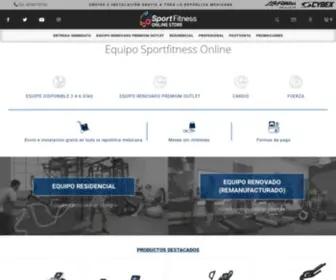 Sportfitnessonline.com.mx(Sport Fitness) Screenshot