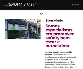 Sportfitt.com.br(Bem vindo) Screenshot