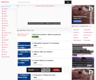 Sportfm.fr(sportfm) Screenshot