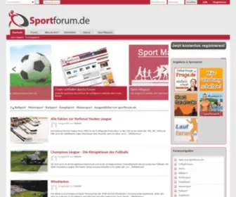 Sportforum.de(Fußballbundesliga) Screenshot