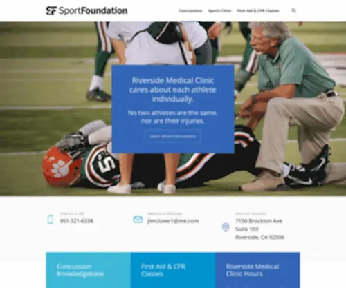 Sportfoundation.org(The Sport Foundation) Screenshot
