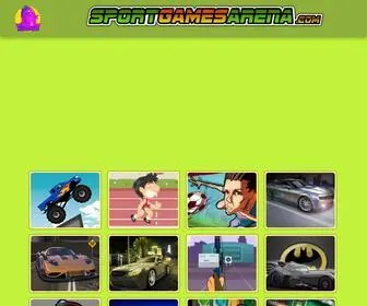 Sportgamesarena.com(Sport Games Online) Screenshot