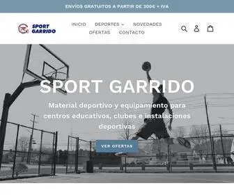Sportgarrido.com(Material Deportivo) Screenshot