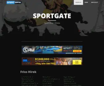 Sportgate.hu(Sporthírek) Screenshot