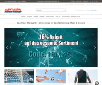 Sporthaus-Marquardt.de(Sporthaus Marquardt Online Shop) Screenshot