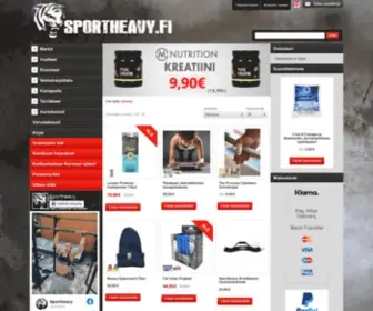 Sportheavy.fi(Etusivu) Screenshot