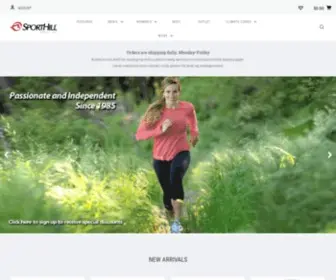 Sporthill.com(SportHill® Apparel) Screenshot