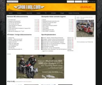 Sporthoj.com(Annonser) Screenshot