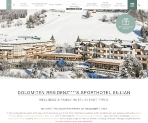 Sporthotel-Sillian.at(Dolomiten Residenz Sporthotel Sillian) Screenshot