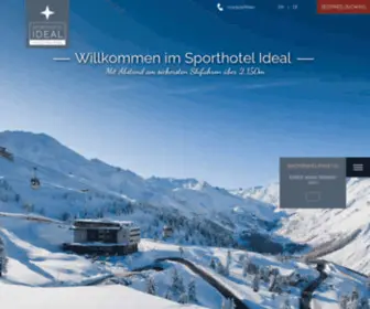 Sporthotelideal.at(Sporthotel Ideal 3) Screenshot