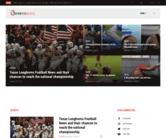 Sporticmedia.com(Home) Screenshot