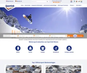 Sportiek.com(Wintersport Frankrijk) Screenshot