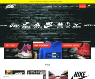 Sportindustries.it(Concept Store dedicato agli sportivi) Screenshot