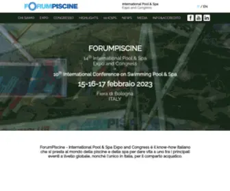 Sportindustry.it(13th Pool & Spa Expo and International Congress) Screenshot