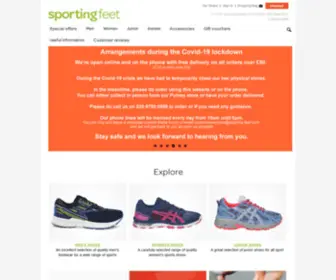 Sporting-Feet.com(Sporting Feet) Screenshot