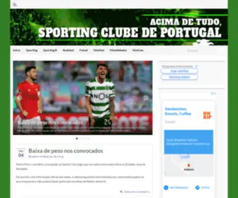 Sporting-Rumoaotitulo.com(Sporting Rumoaotitulo) Screenshot