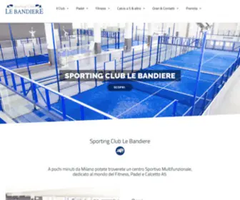 Sportingclublebandiere.it(Sporting Club Le Bandiere) Screenshot