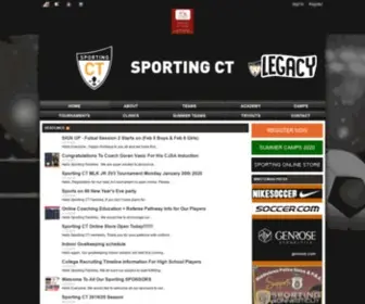 Sportingct.org(Sporting CT) Screenshot