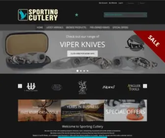 Sportingcutlery.co.uk(Sharpeners & Knife Tools) Screenshot