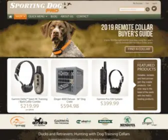 Sportingdogpro.com(Gun Dog Supplies) Screenshot