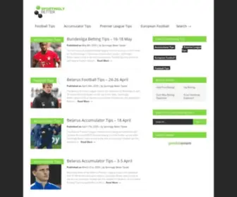 Sportinglybetter.com Screenshot