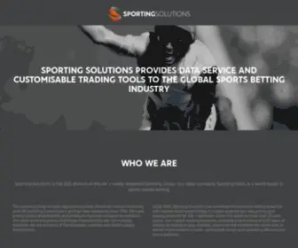 Sportingsolutions.com(Sporting Solutions) Screenshot