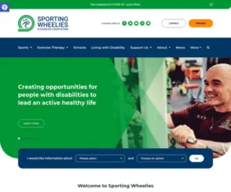 Sportingwheelies.org.au(Who we are) Screenshot