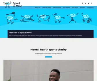 Sportinmind.org(Sport in Mind) Screenshot