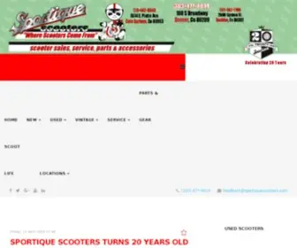 Sportiquescooters.com(Sportique Scooters) Screenshot