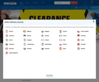 Sportisimo.com(EVERYTHING FOR SPORTS AND LEISURE TIME) Screenshot