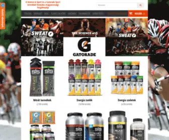 Sportital.com(Science in Sport és Gatorade termékek) Screenshot