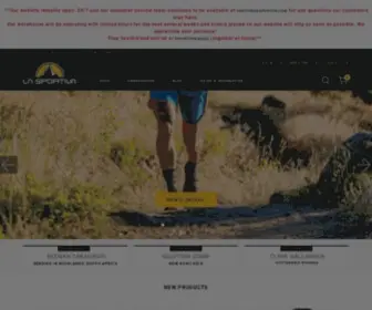 Sportiva.com(La Sportiva North America) Screenshot