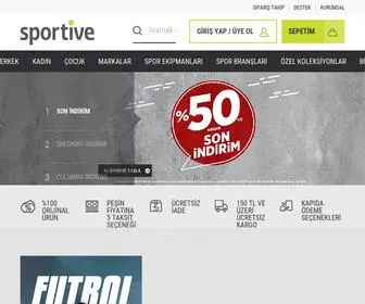 Sportive.com.tr(Spor Giyimde En) Screenshot