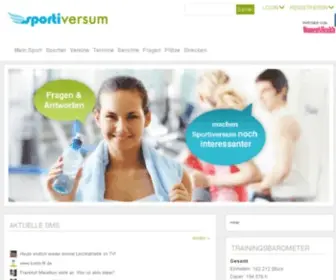 Sportiversum.de(Sportiversum) Screenshot