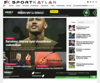 Sportkatlan.hu(Főoldal) Screenshot