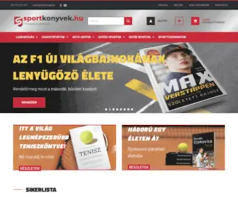 Sportkonyvek.hu(Sportkönyvek.hu könyv webáruház) Screenshot