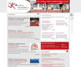 Sportkreis-Fulda-Huenfeld.de(Sportkreis Fulda) Screenshot