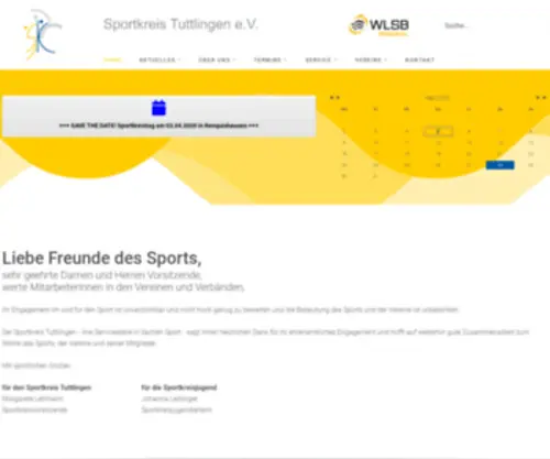 Sportkreis-Tut.de(Sportkreis Tuttlingen) Screenshot