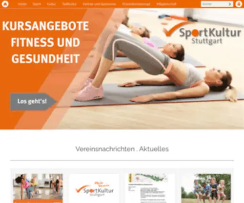 Sportkultur-Stuttgart.de(Sportkultur Stuttgart) Screenshot