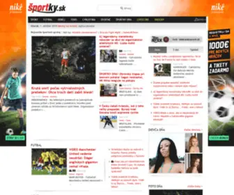 Sportky.sk(Informácie zo sveta športu) Screenshot