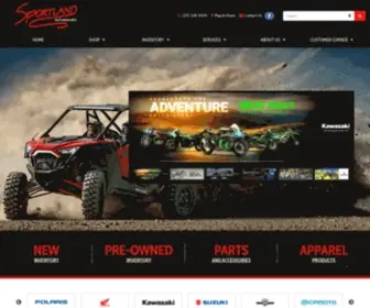 Sportlandmotorsports.com(Sportland Motorsports) Screenshot