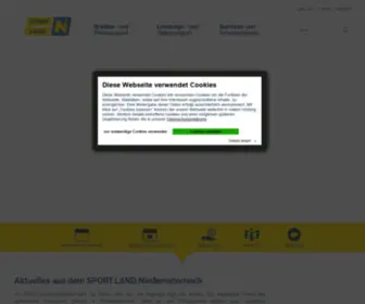 Sportlandnoe.at(Sportland Niederösterreich) Screenshot