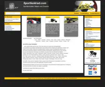 Sportlenkrad.com(Sportlenkräder) Screenshot