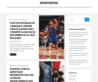 Sportlepsia.com(Sportlepsia) Screenshot